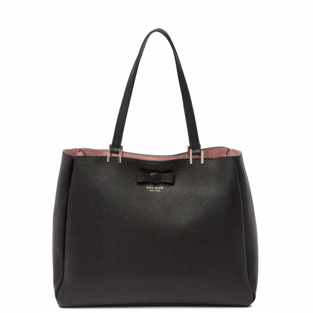 Kate Spade New York Nell Leather Tote Bag - Picture 2 of 16